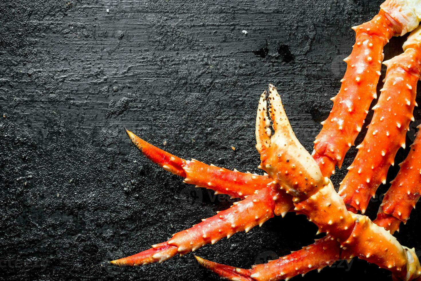 Fresh sea crab. photo