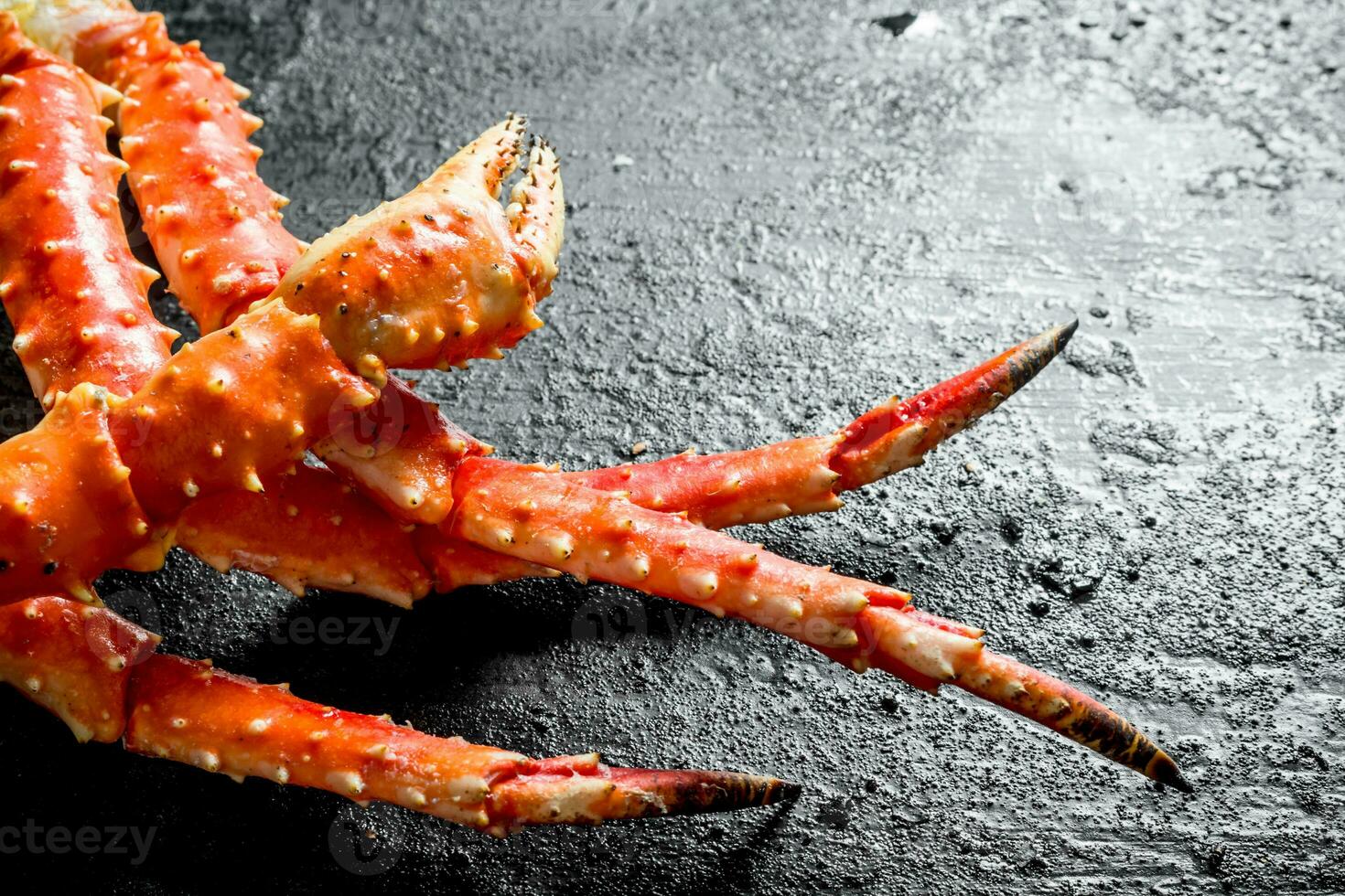 Fresh sea crab. photo