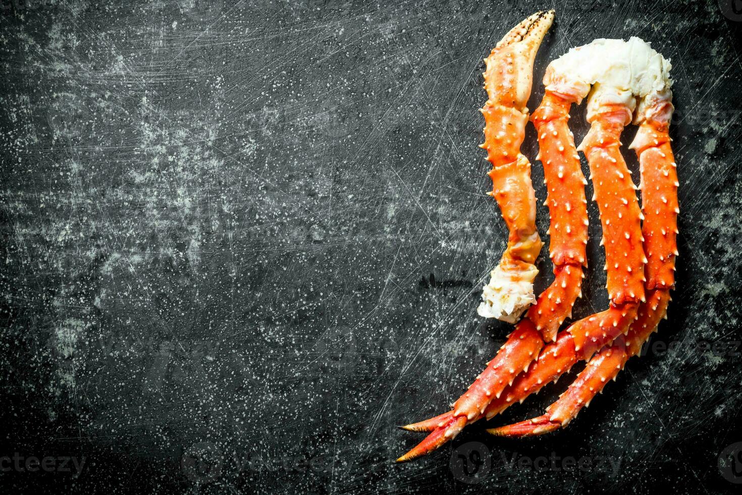 Fresh boiled crab. photo