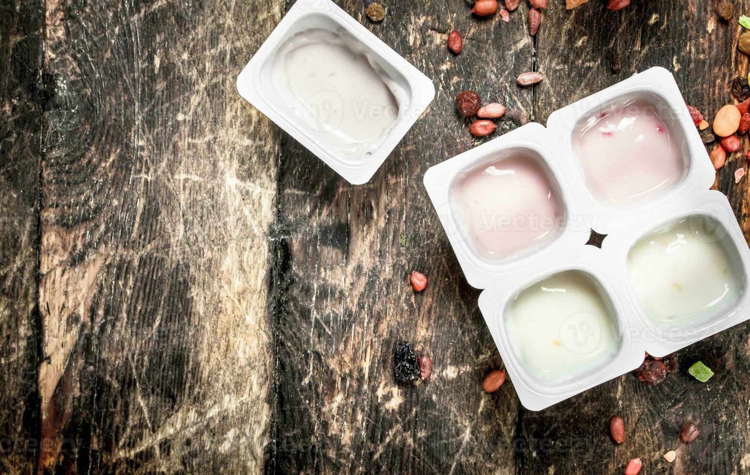 Fruit fresh yoghurt. photo