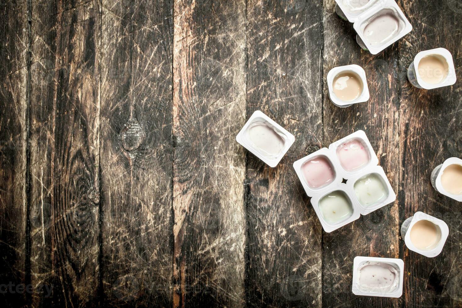 Fruit fresh yoghurt. photo