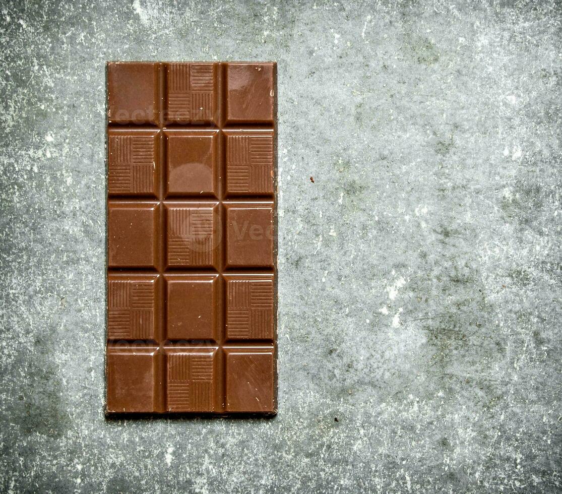 bar of chocolate. photo