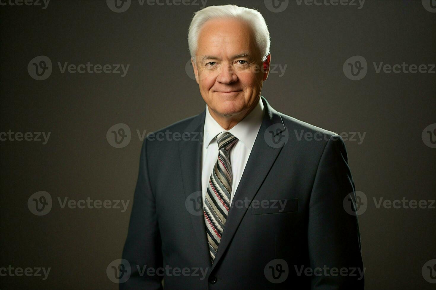 portrait of a middle aged professional business man isolated ai generated photo