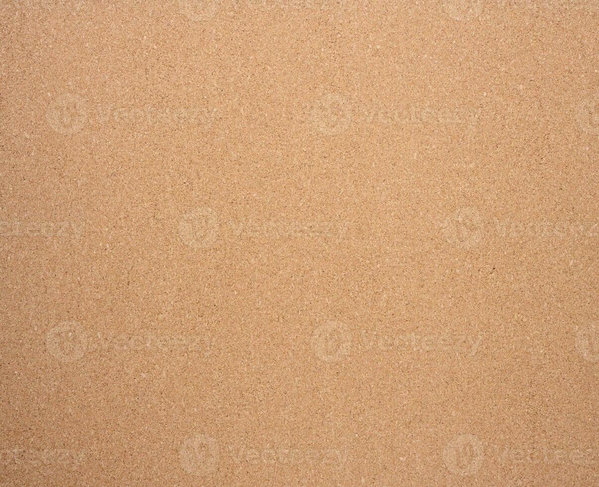 Brown cork texture. Board for attaching paper to a button photo