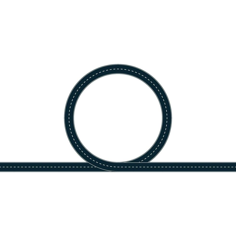 road noose line border vector