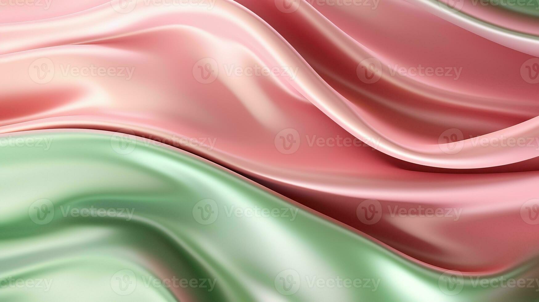 Abstract Sage Green And Blush Background  AI Generated photo