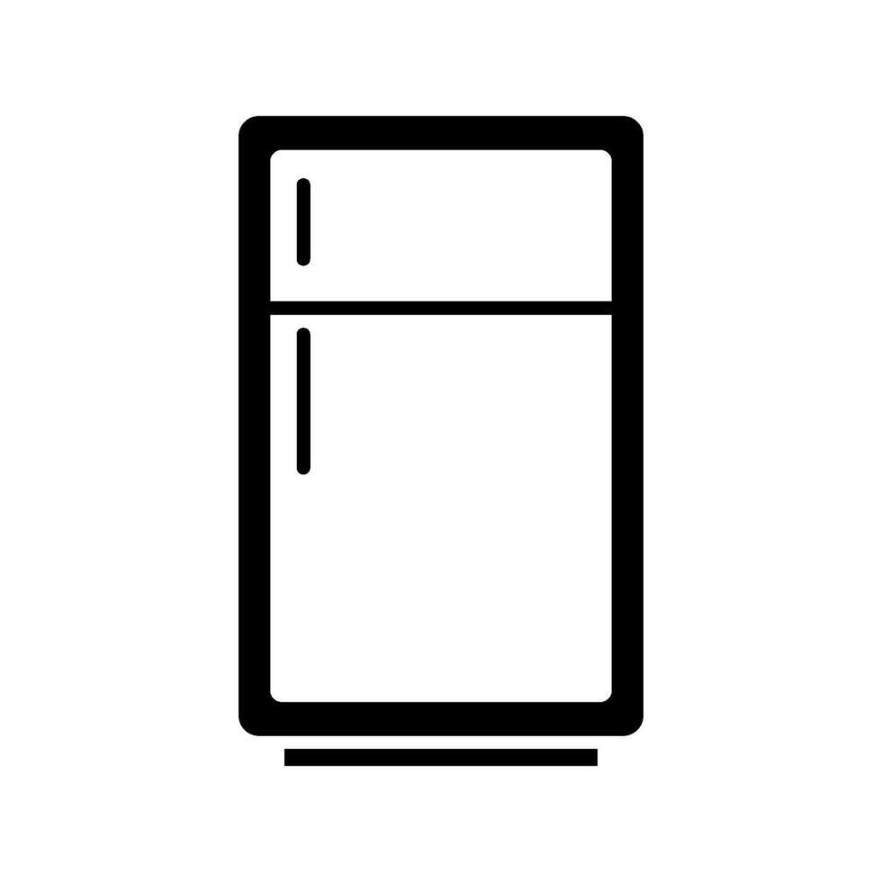 Refrigerator icon vector design templates