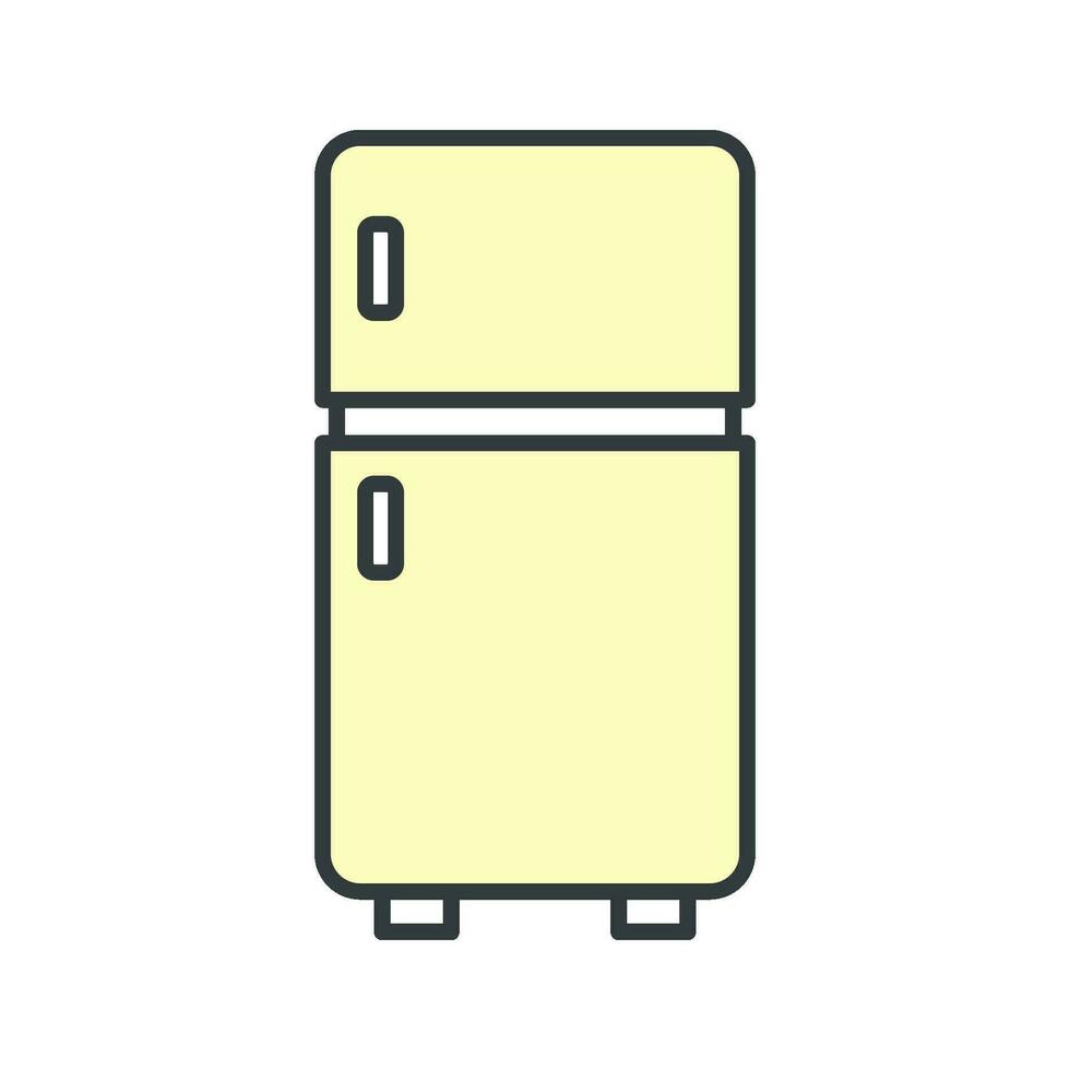 Refrigerator icon vector design templates