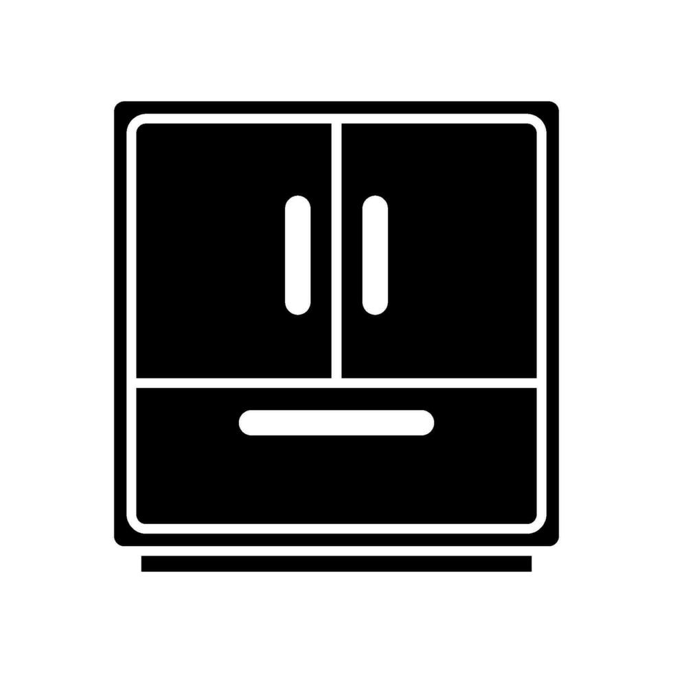 Refrigerator icon vector design templates