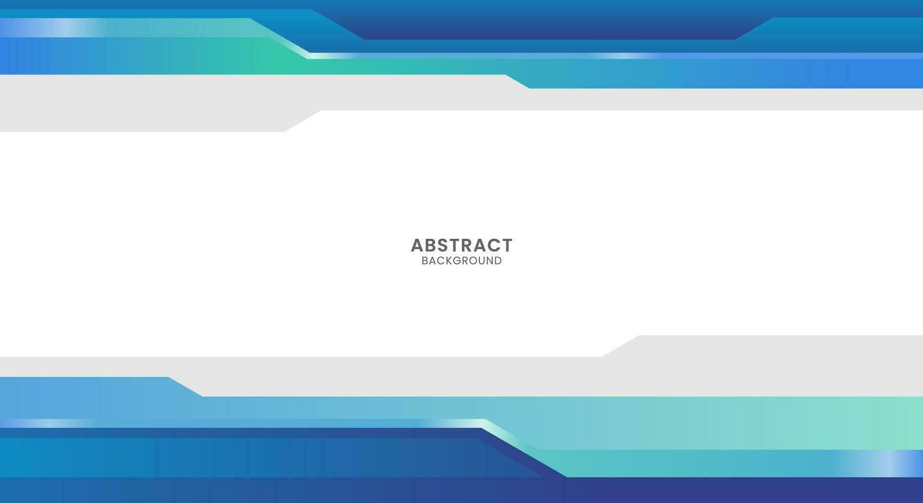 Blue frame business banner background vector