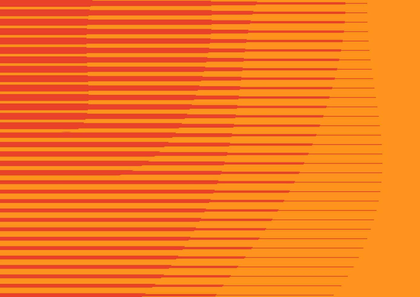Dynamic line geometric covers set. Orange background minimalist designs. vector