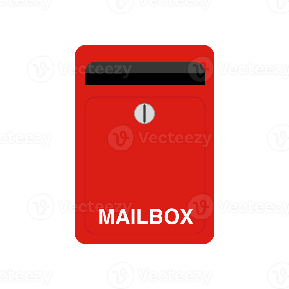 Open mailbox icon. Flat illustration of open mailbox png