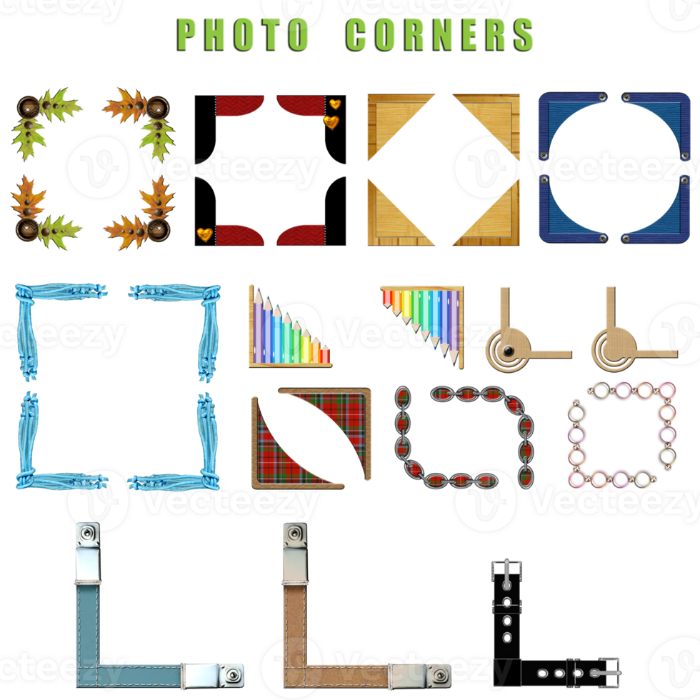 Corners Photo Corner Border png
