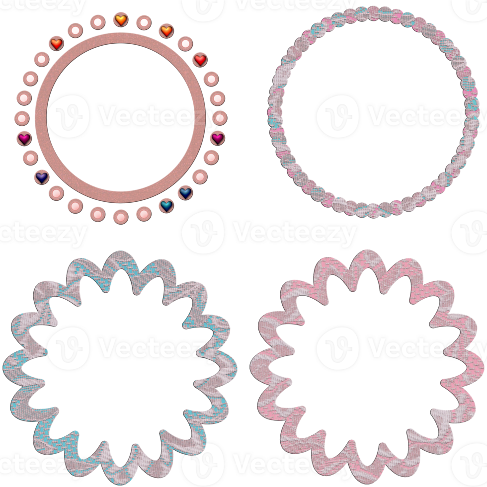 Frames Borders Round png