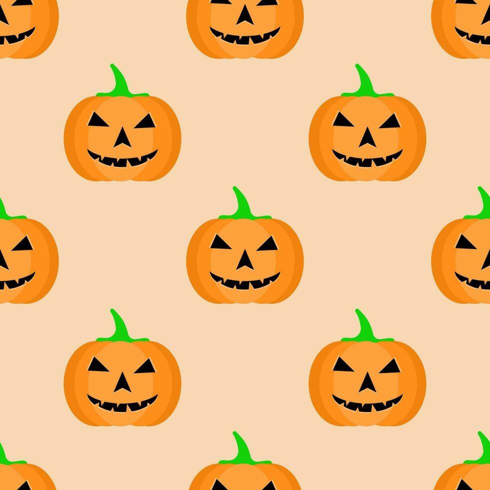 fondo de calabaza de halloween vector