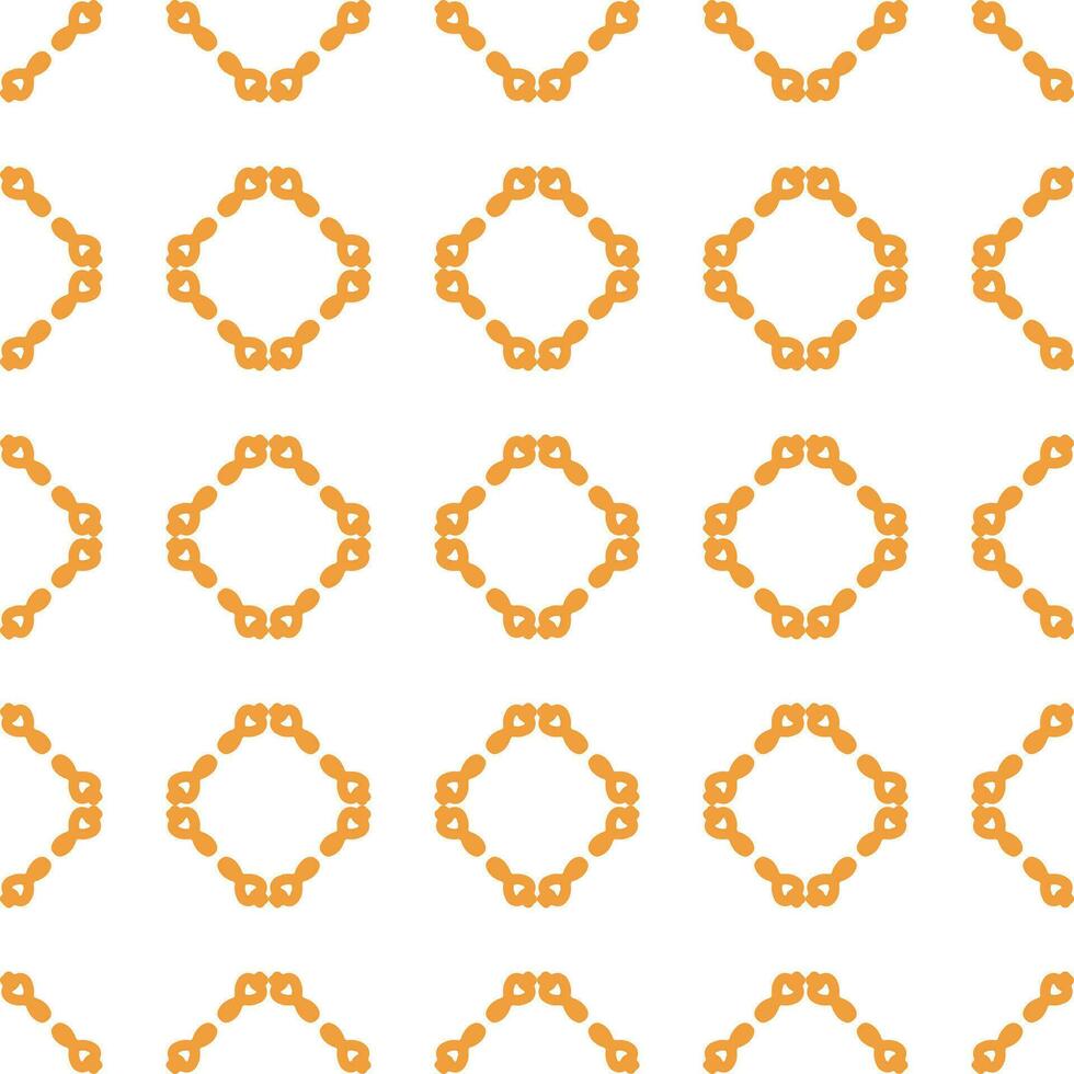 Ornament pattern design template with decorative motif.  background in flat style. repeat and seamless vector