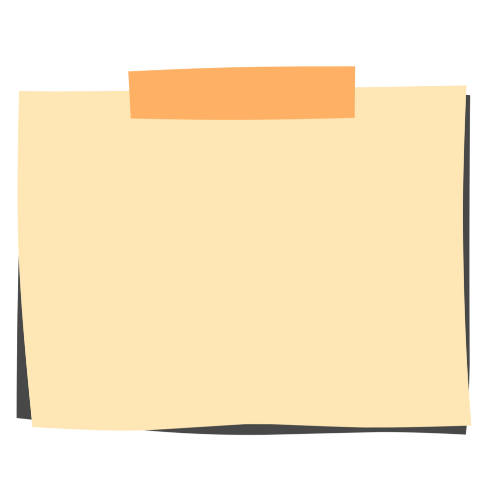 Sticky notes for reminders png