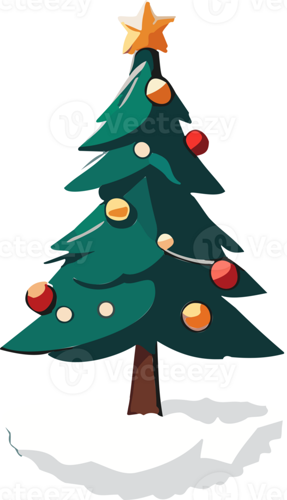 Christmas Element AI Generative png