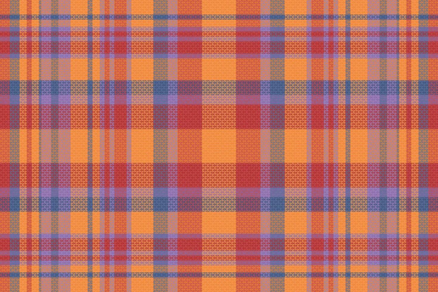 Tartan plaid pattern with texture and coffee color. vector