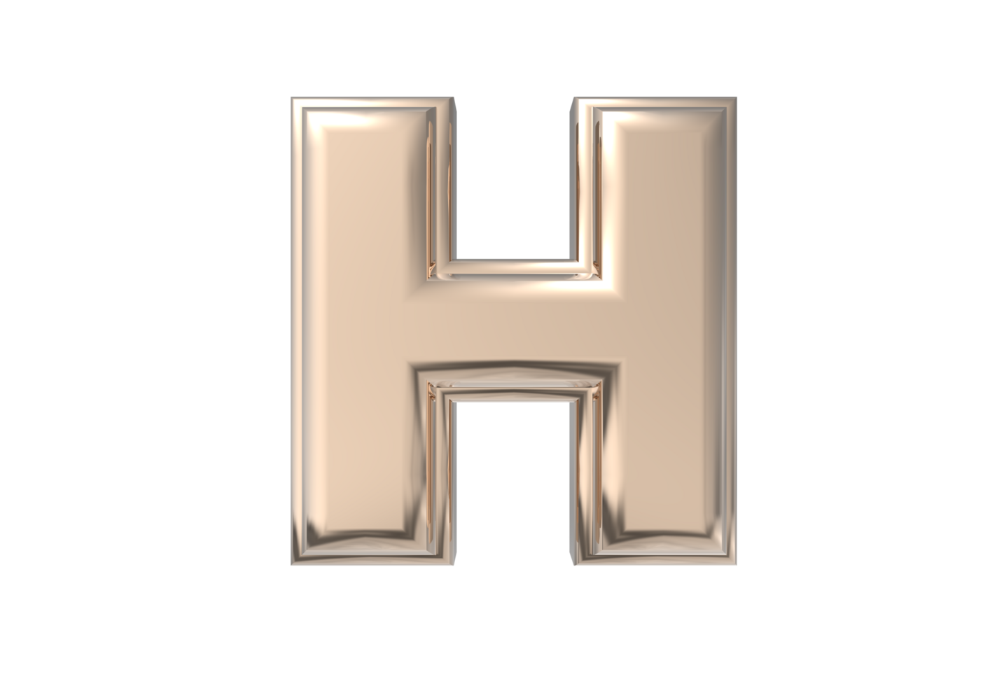 Text A to Z 3d with style color golden png