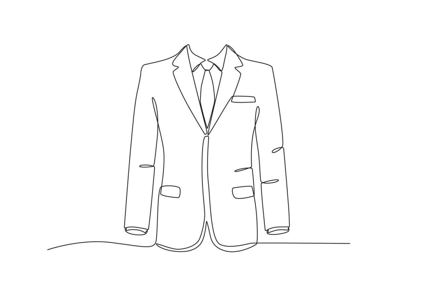 A tuxedo for formal events vector