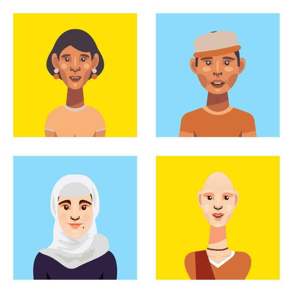 Collection of Avatars vector
