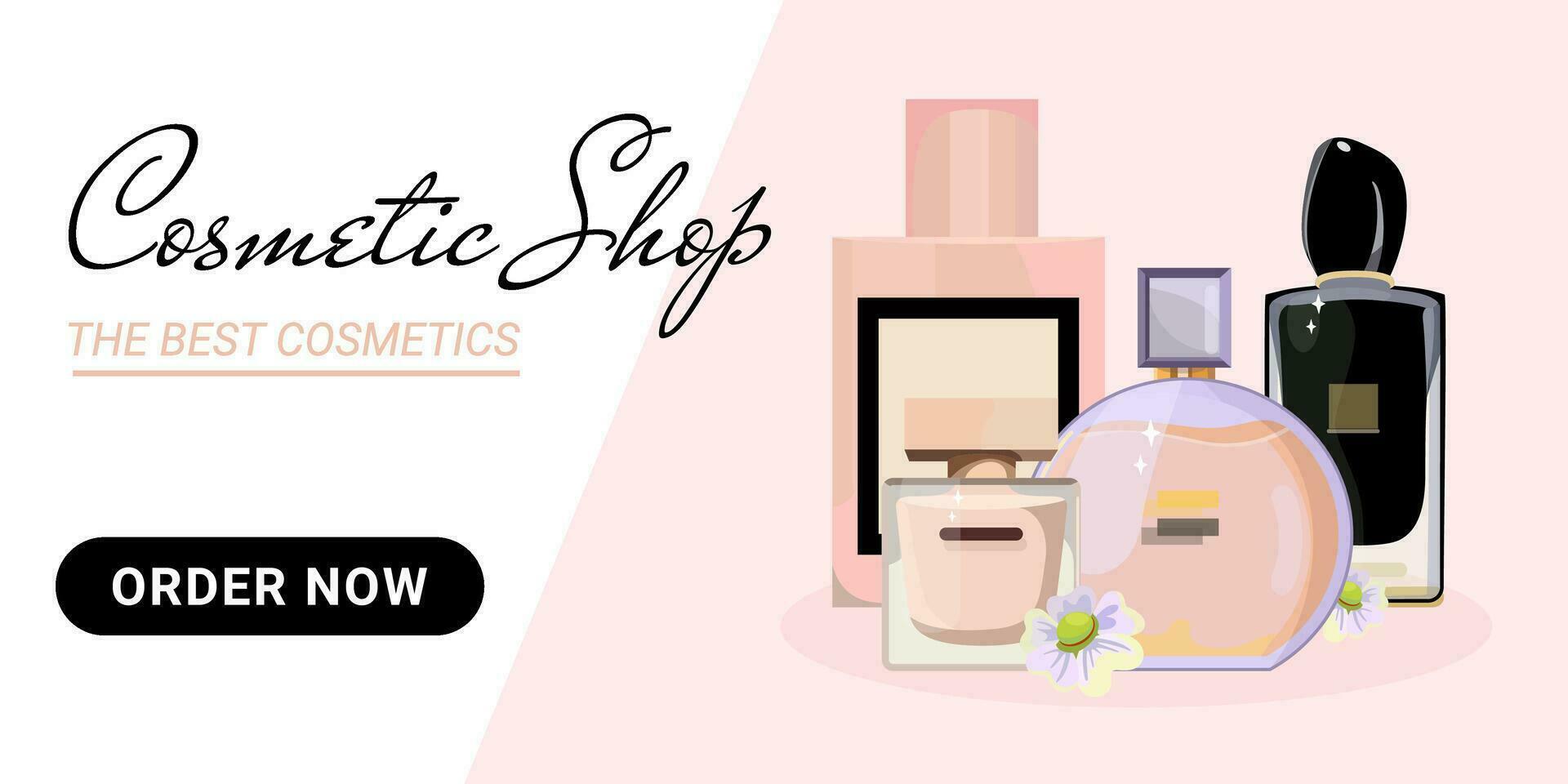 Landing page or Banner for Aromatherapy vector