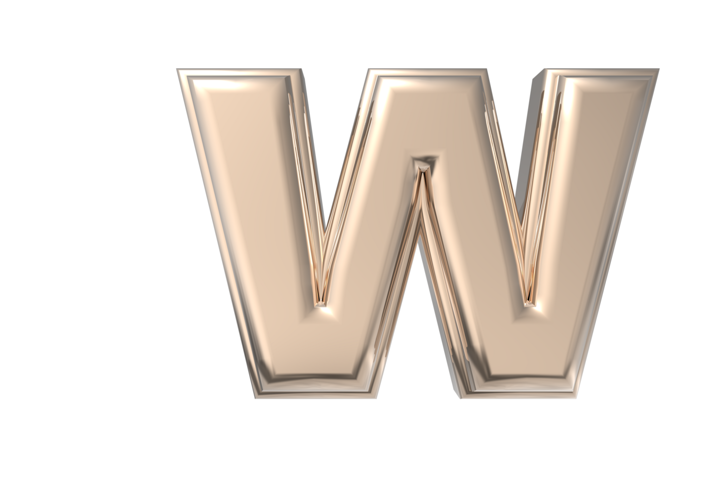 Text A to Z 3d with style color golden png