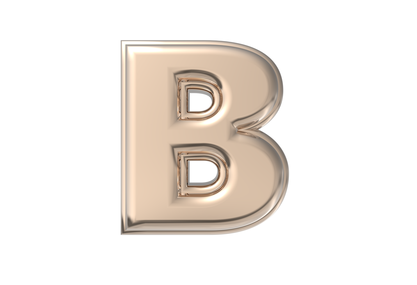 Text A to Z 3d with style color golden png