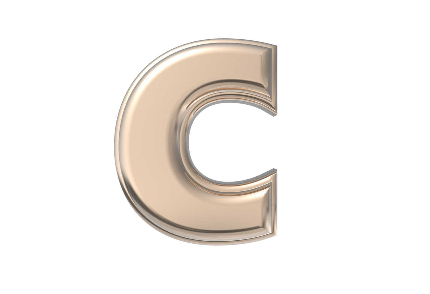 Text A to Z 3d with style color golden png
