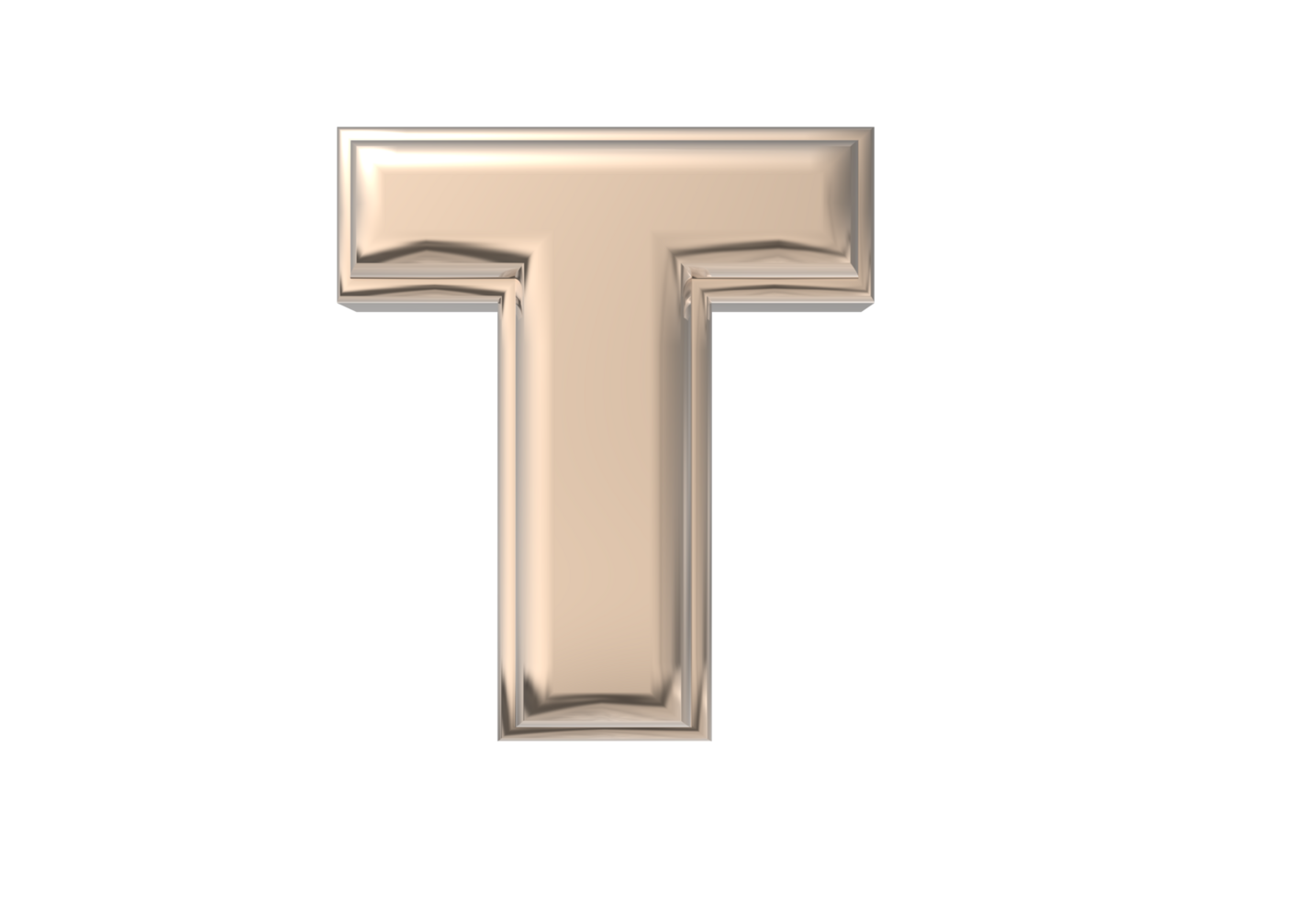 Text A to Z 3d with style color golden png