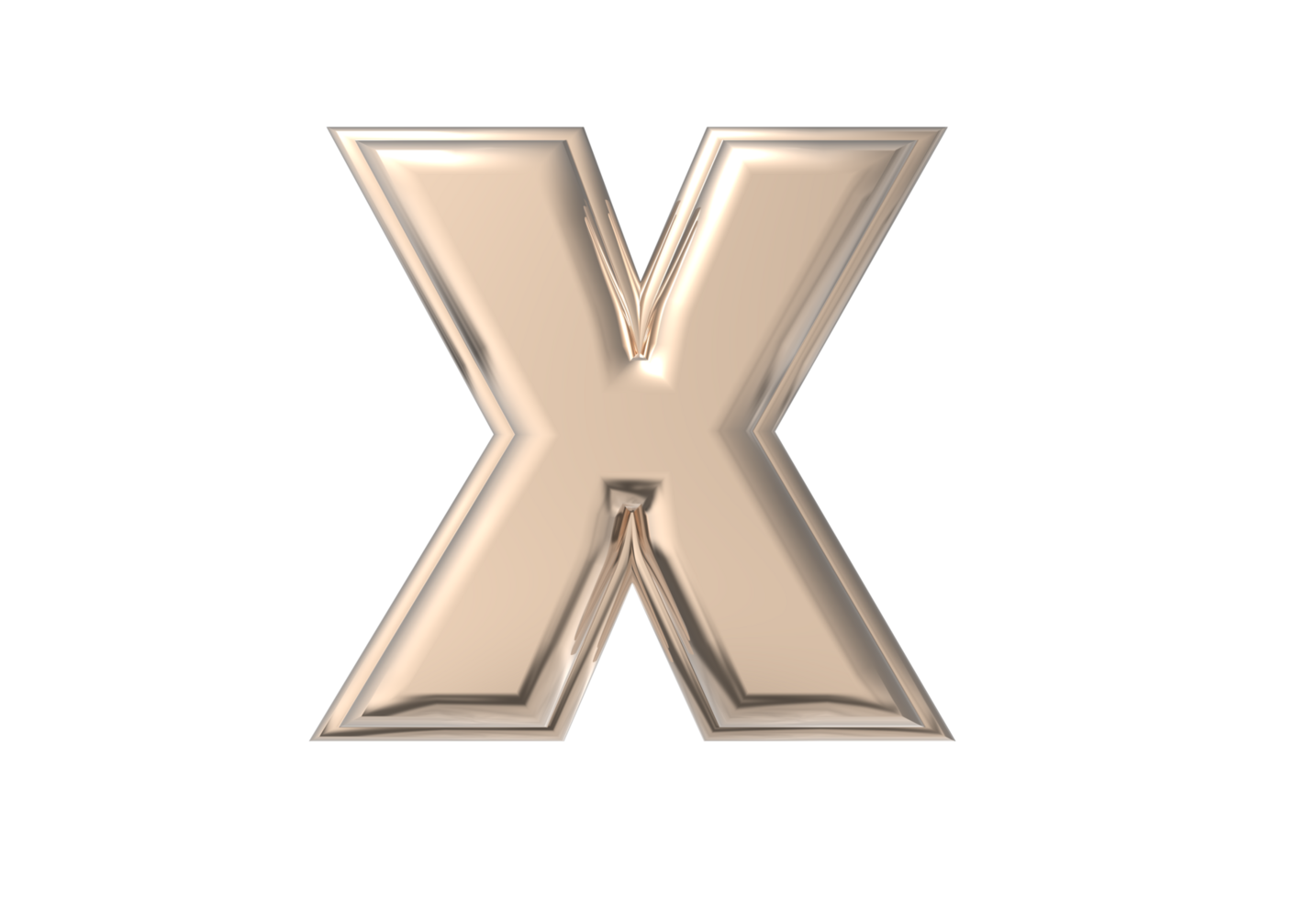 Text A to Z 3d with style color golden png