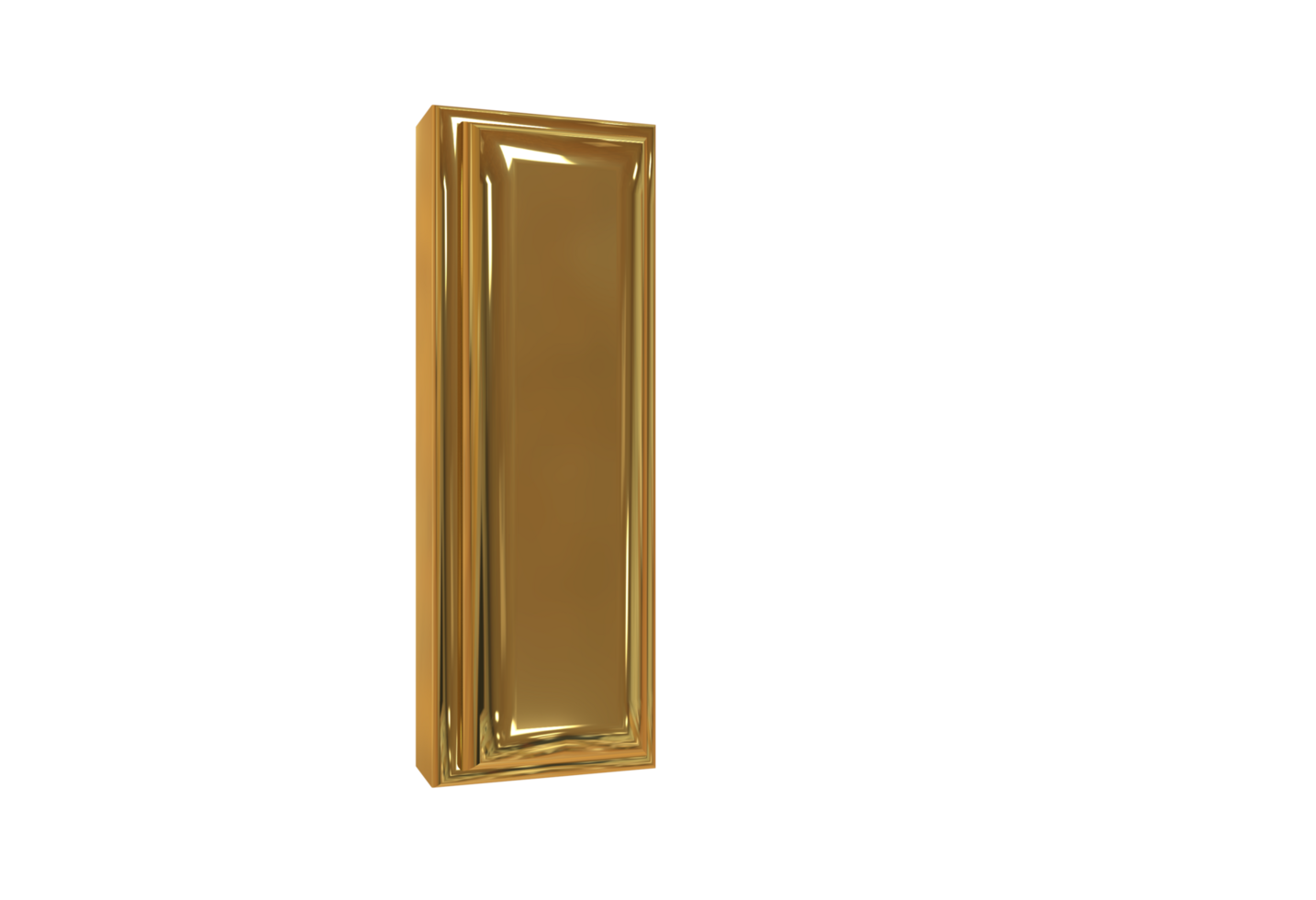 Style text 3d A to Z with color gold png