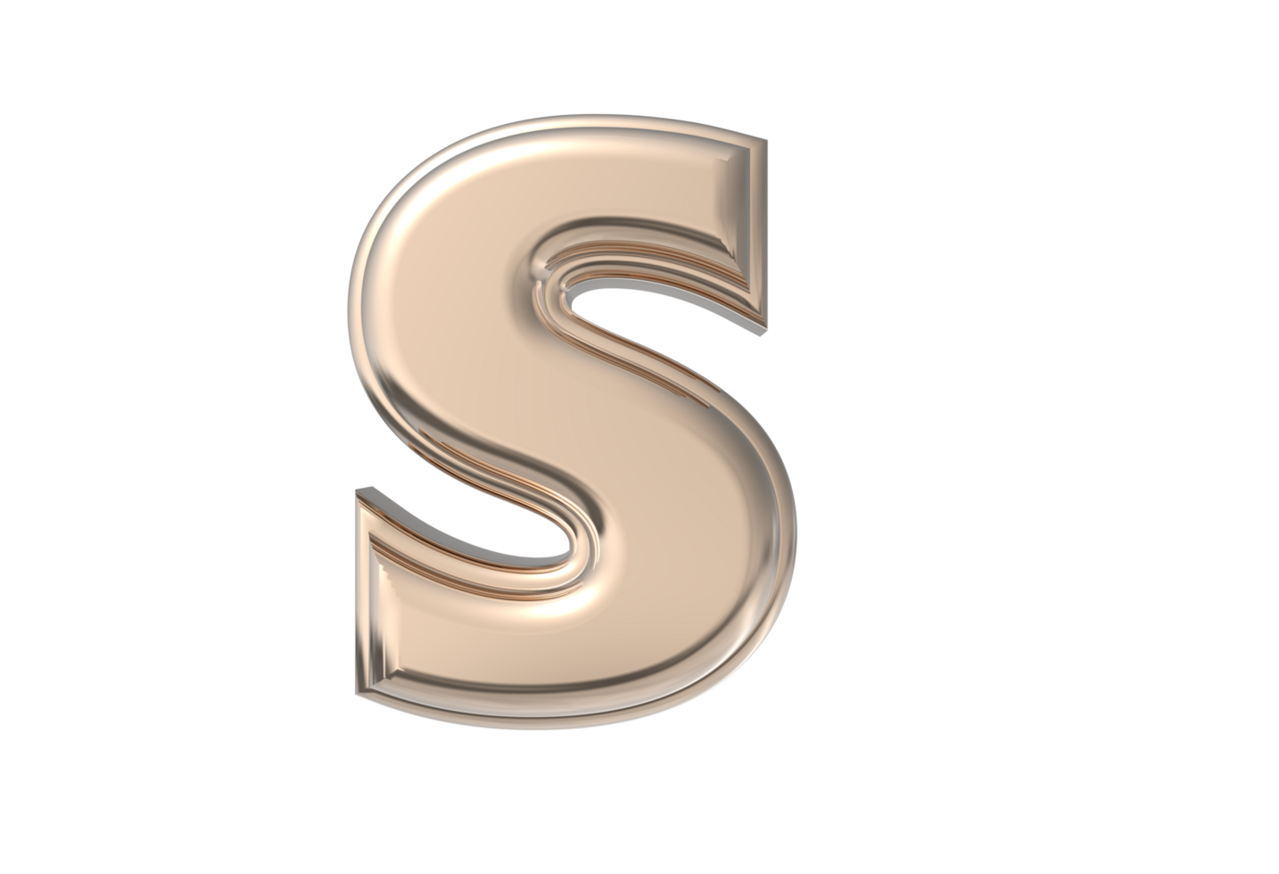 Text A to Z 3d with style color golden png