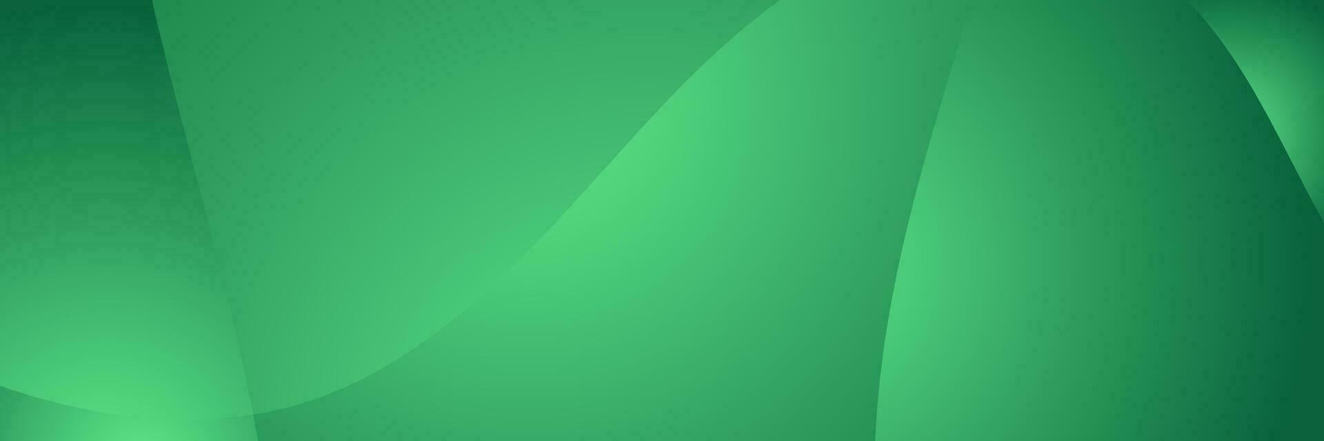 abstract green curve background for design vector