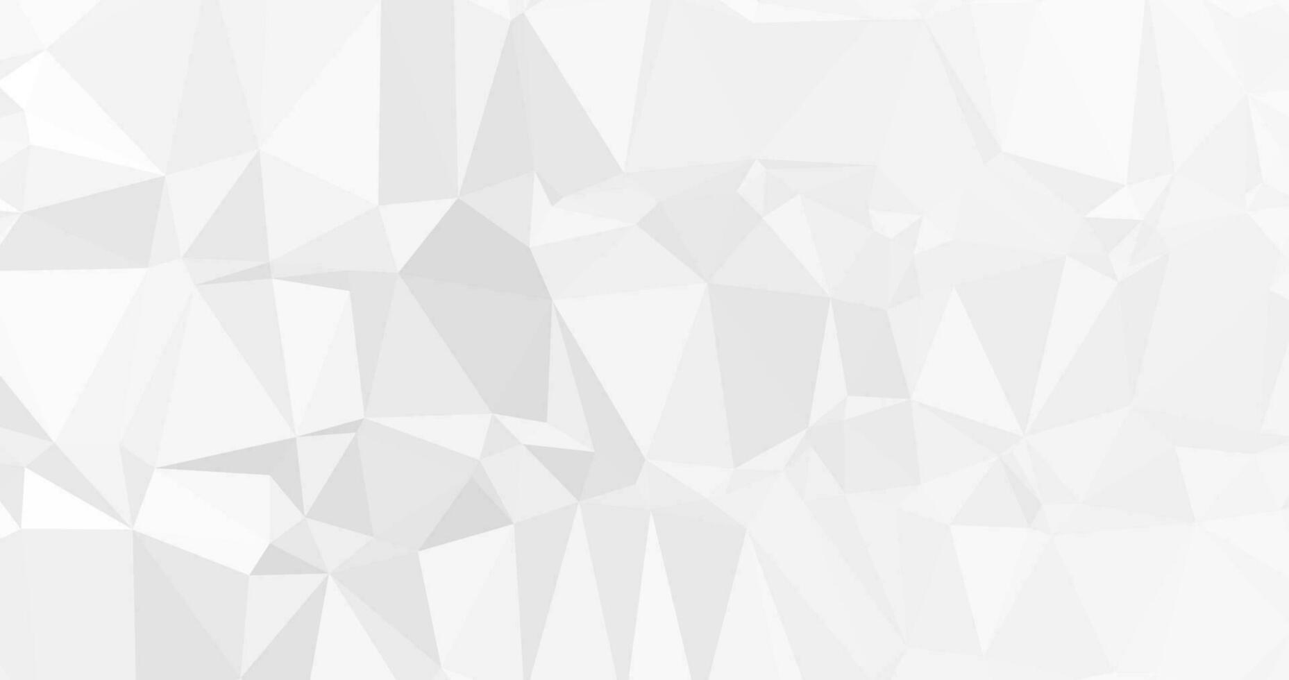 abstract elegant white and grey background with triangles shape vector