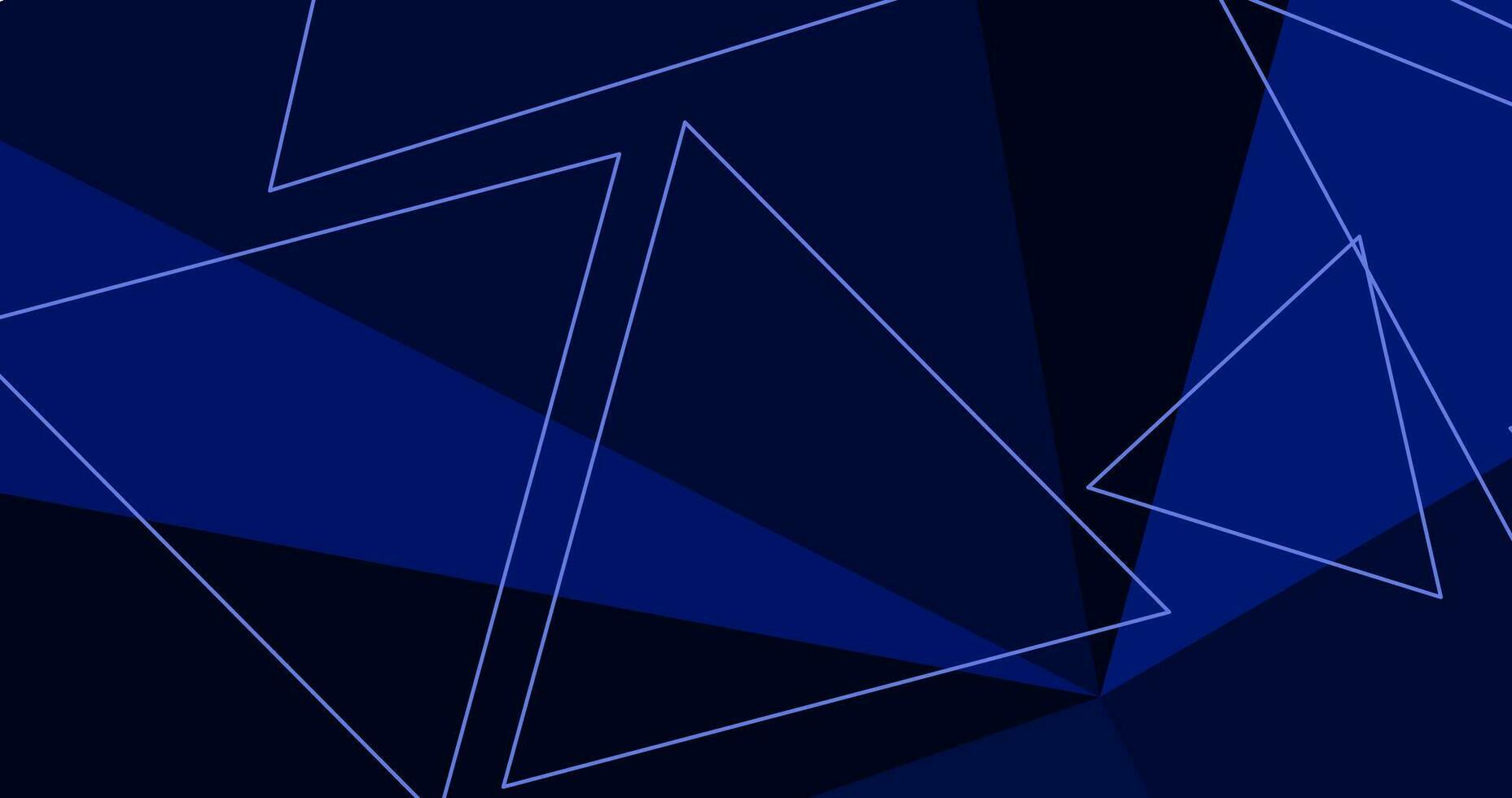 abstract modern blue background with triangles vector