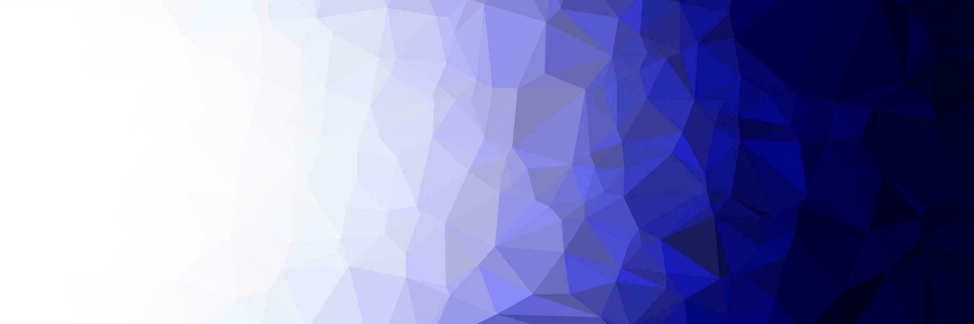 abstract blue background with triangles vector