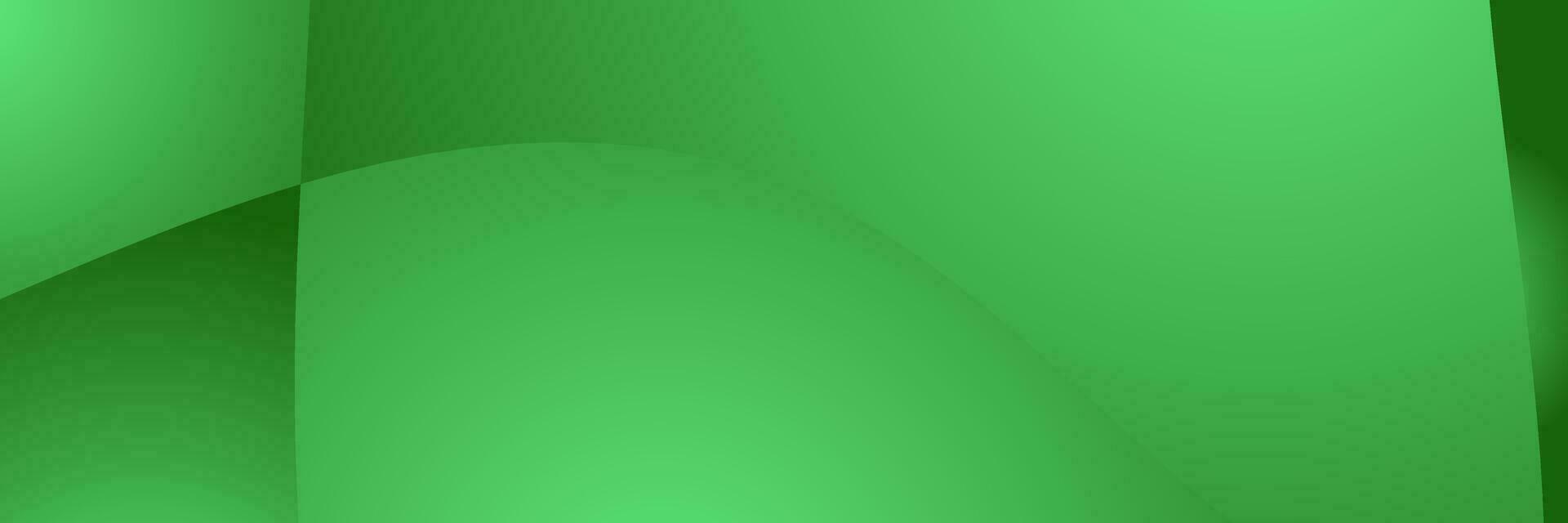 abstract green curve background for design vector