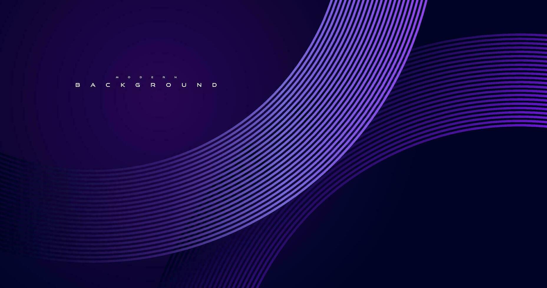 abstract modern futuristic dark background with glowing lines vector