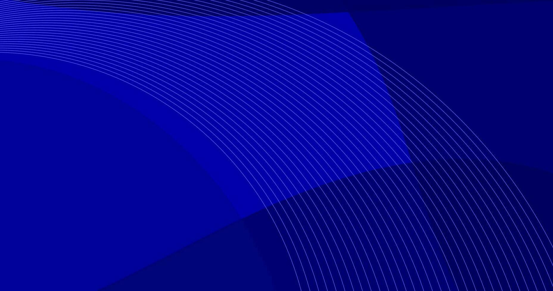 abstract blue color background with dynamic shapes composition vector