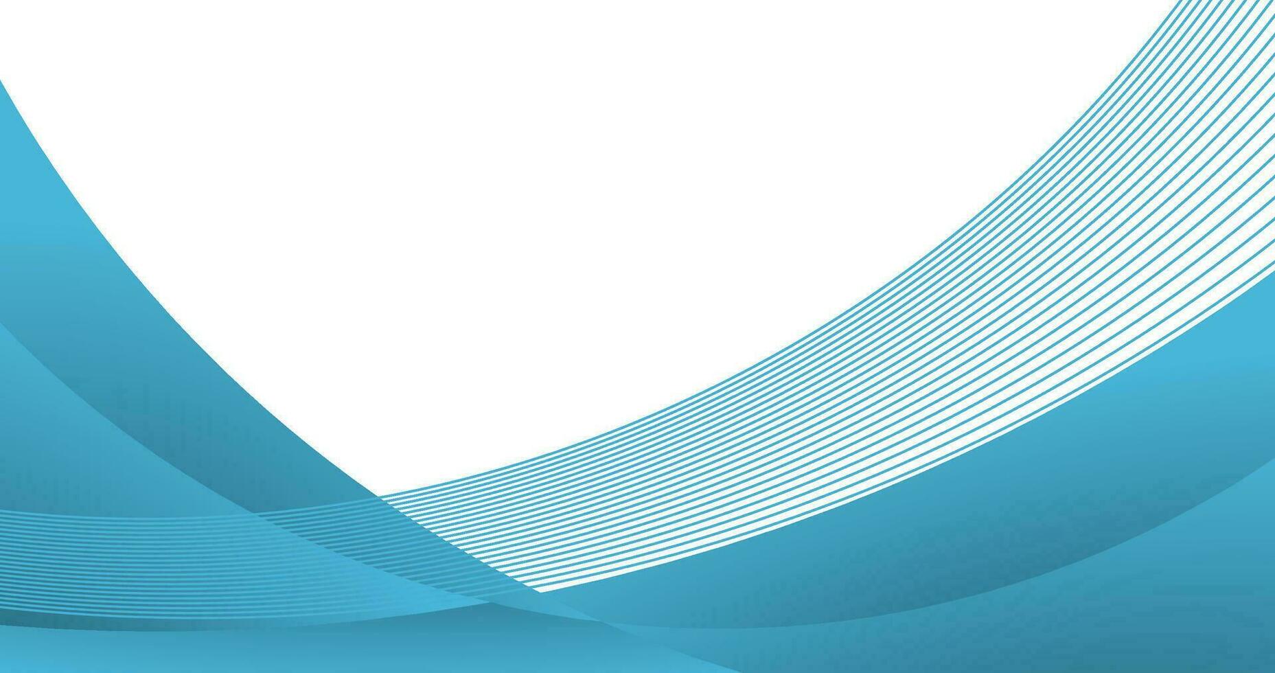 Blue Sea Background with copy space area for business vector