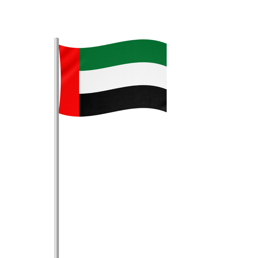 vlag van de verenigde arabische emiraten png