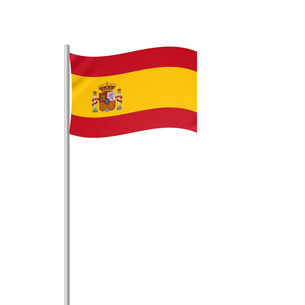 bandeira nacional da espanha png