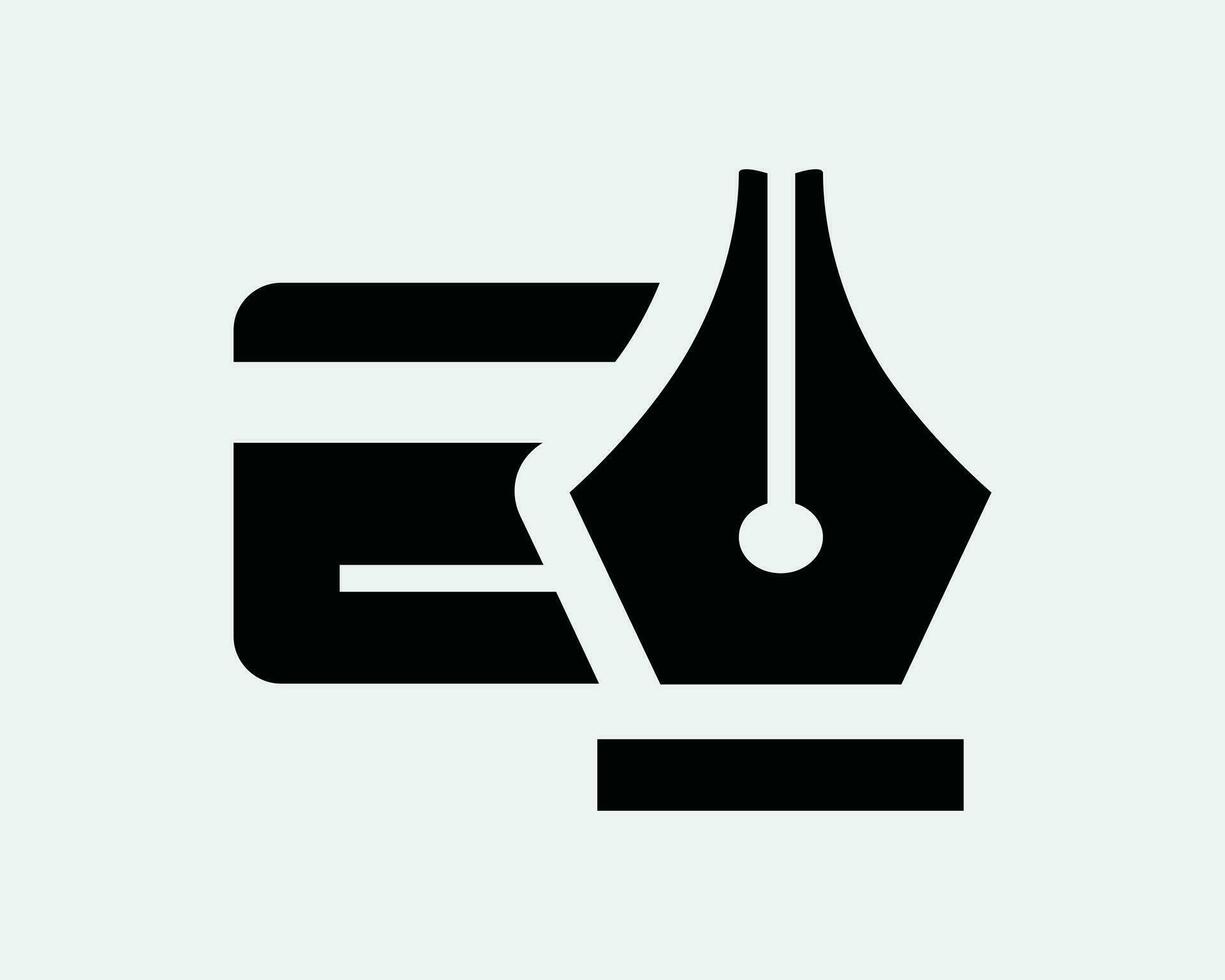 Credit Card Sign Up Icon Debit Bank Loan Application Approve Approval Register Member Membership Signature Pay Payment Black White Symbol EPS Vector