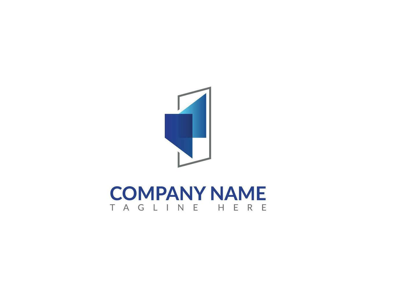mirror  vector logo design free template