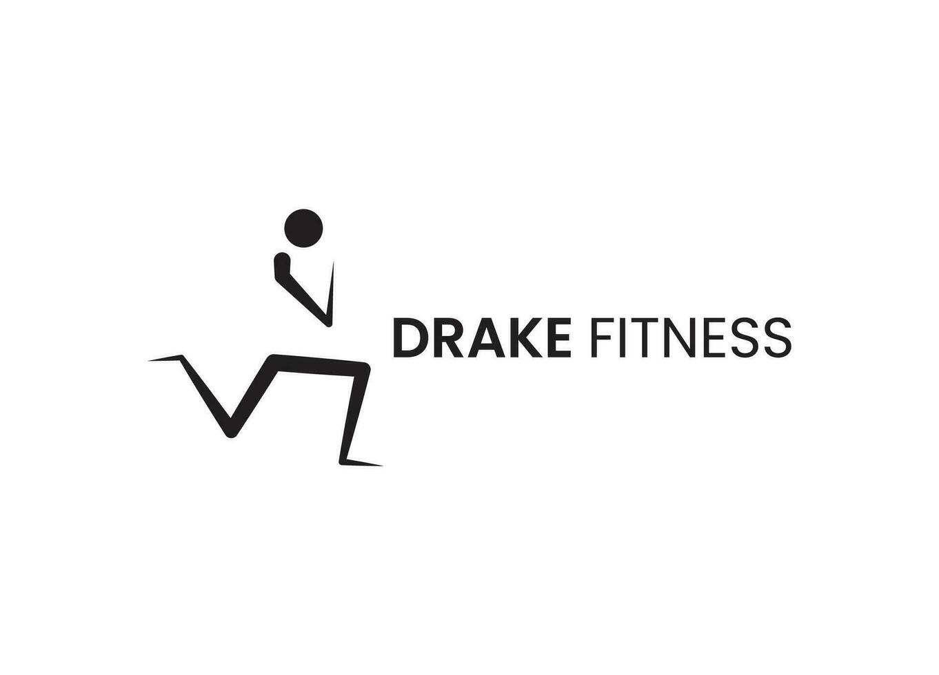 GYM logo design free template vector