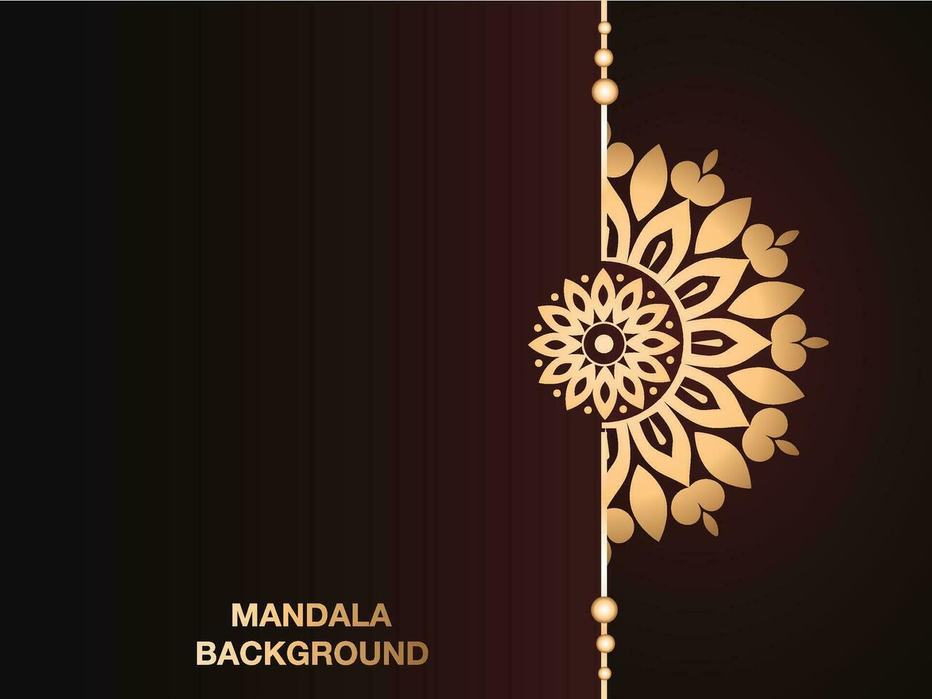 Luxury Mandala Background Design vector