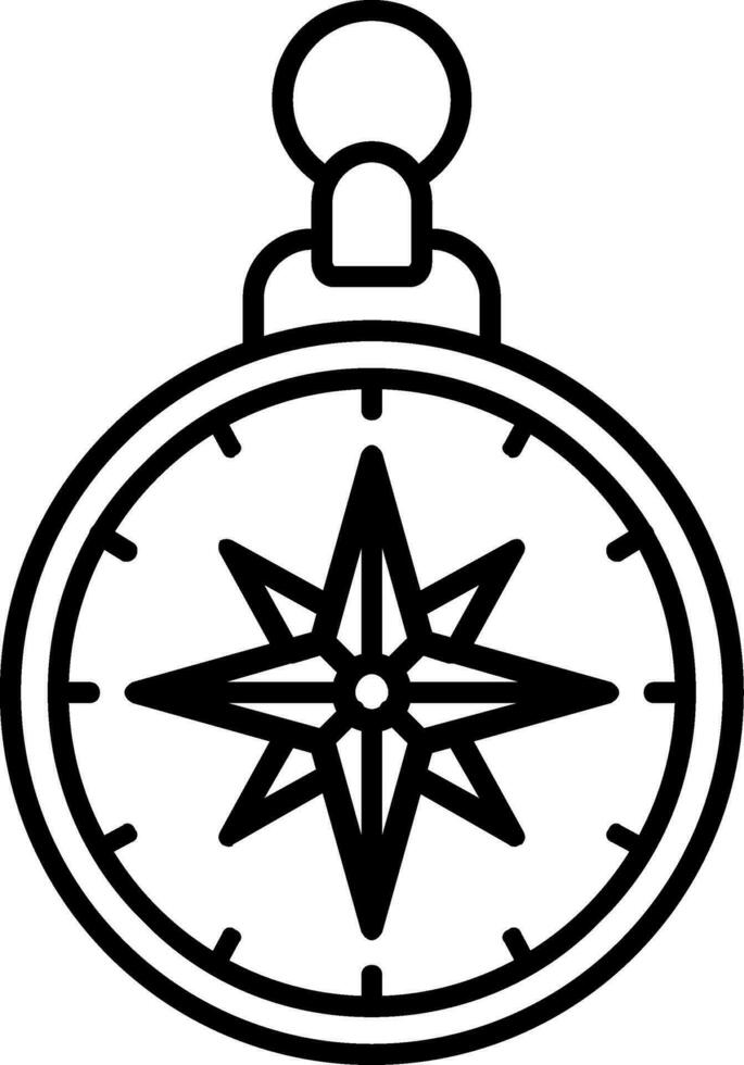 Compass Vector Icon