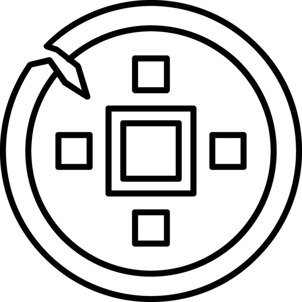 Coin Vector Icon